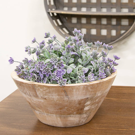 Dusk Lavender Buds Half Sphere, 10"