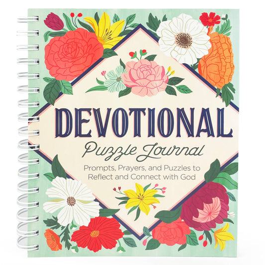Devotional Puzzle Journal - Puzzle Gift Book