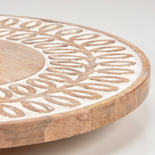 Medallion Lazy Susan Tray
