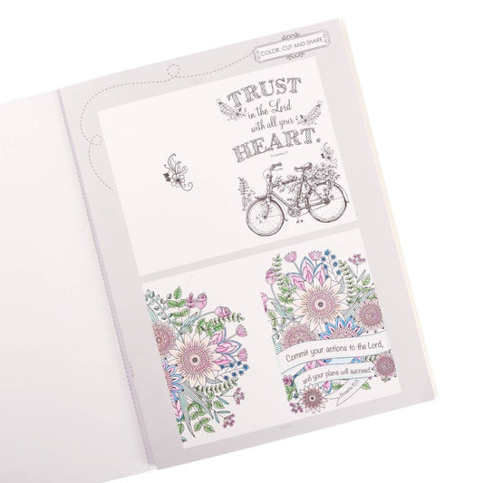 A Garland of Grace Coloring Book