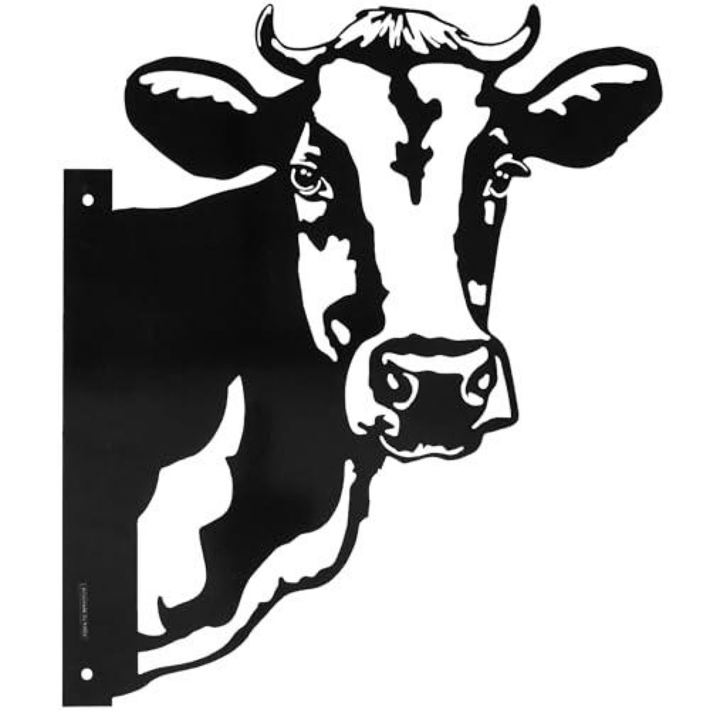 Metal Outdoor Art - Cow
