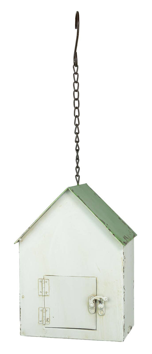 Distressed Hanging Birdhouse