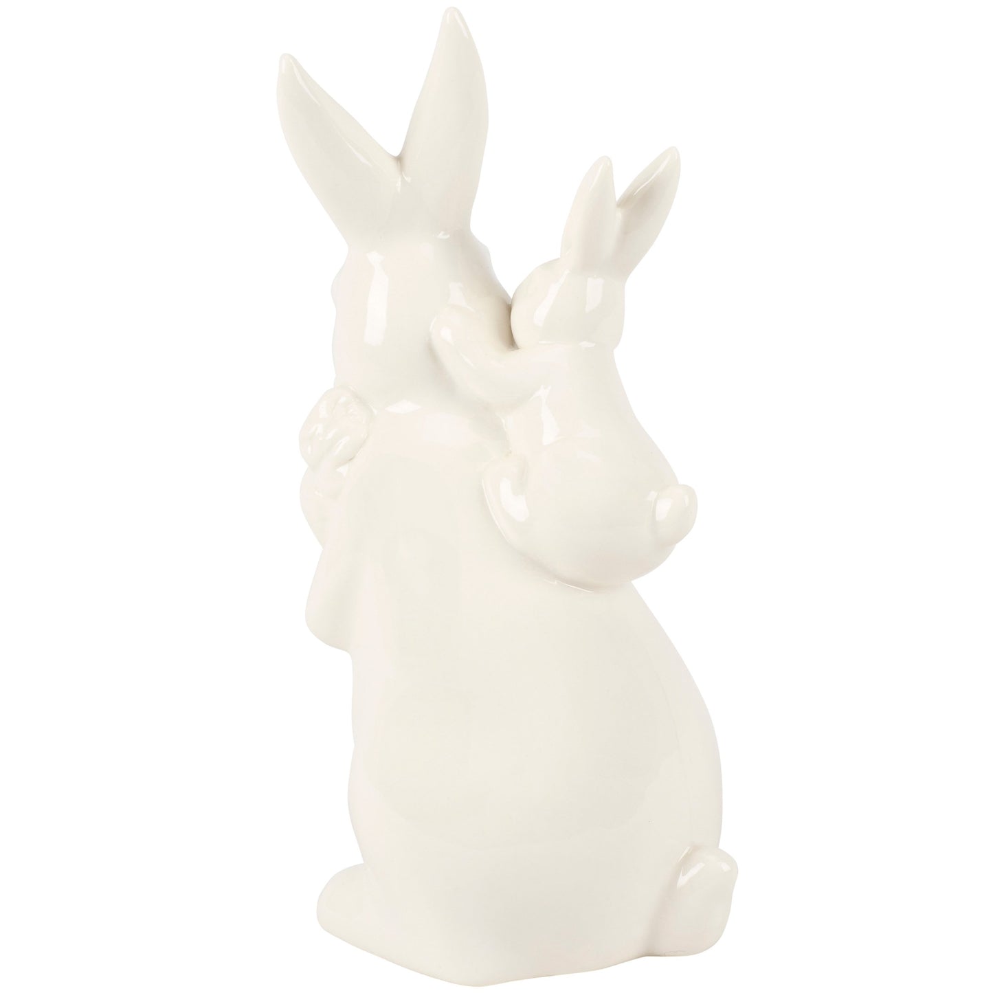 Mother & Baby Bunny Statuary