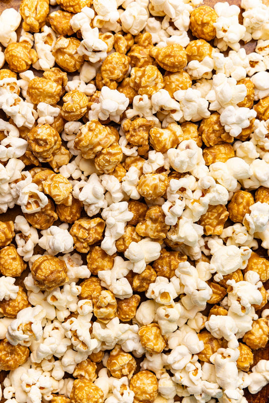 Asheville Mix Poppy Popcorn - White Cheddar and Salted Caramel