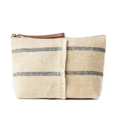 Sierra Loom Pouch in Vintage Beige - Myra Bag