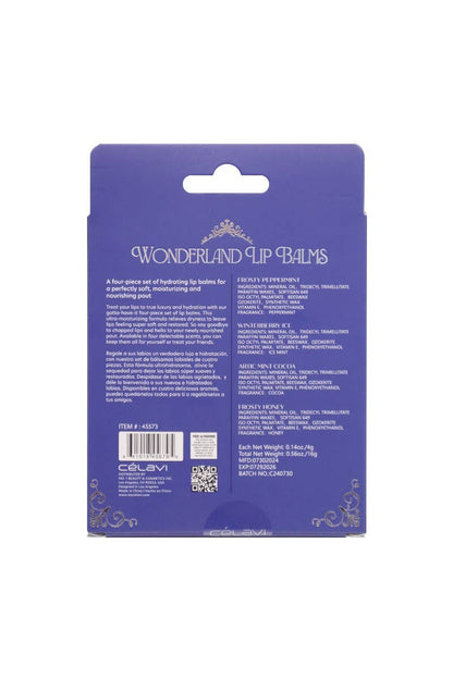 Celavi Wonderland Lip Balm Set