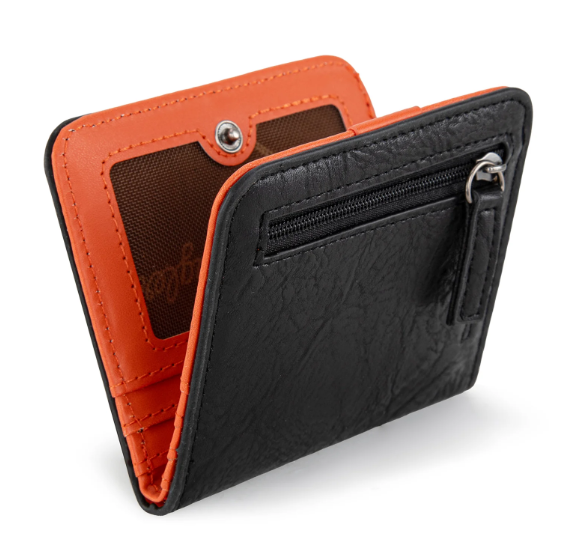 Solid Color Small BI-Fold Wallet RFID Card Holder - Wrangler