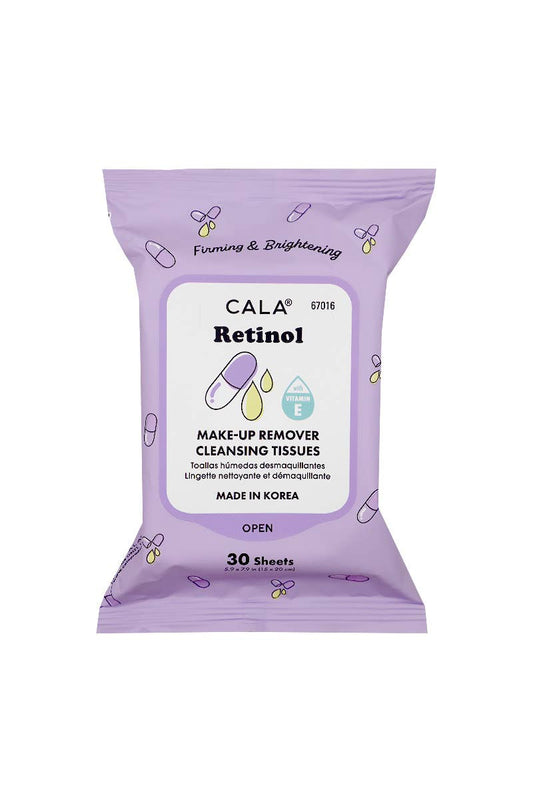CALA Retinol 30 Sheets Makeup Remover Tissue
