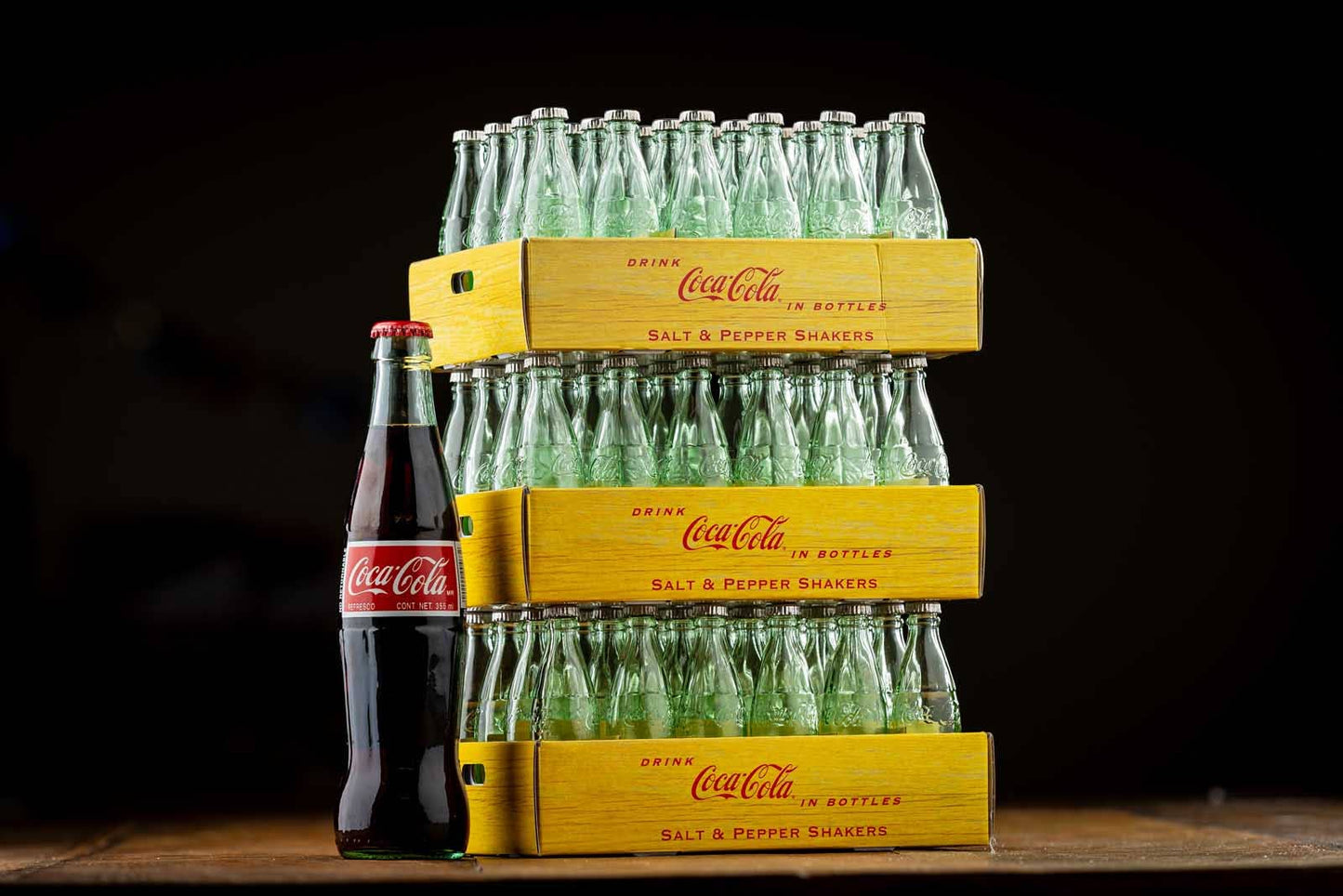 Coca-Cola 1 oz Salt or Pepper Shakers