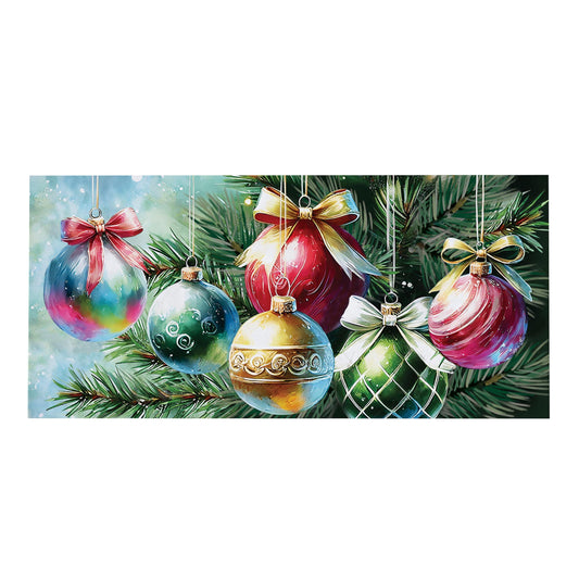Holiday Ornaments Sassafras Door Mat Insert