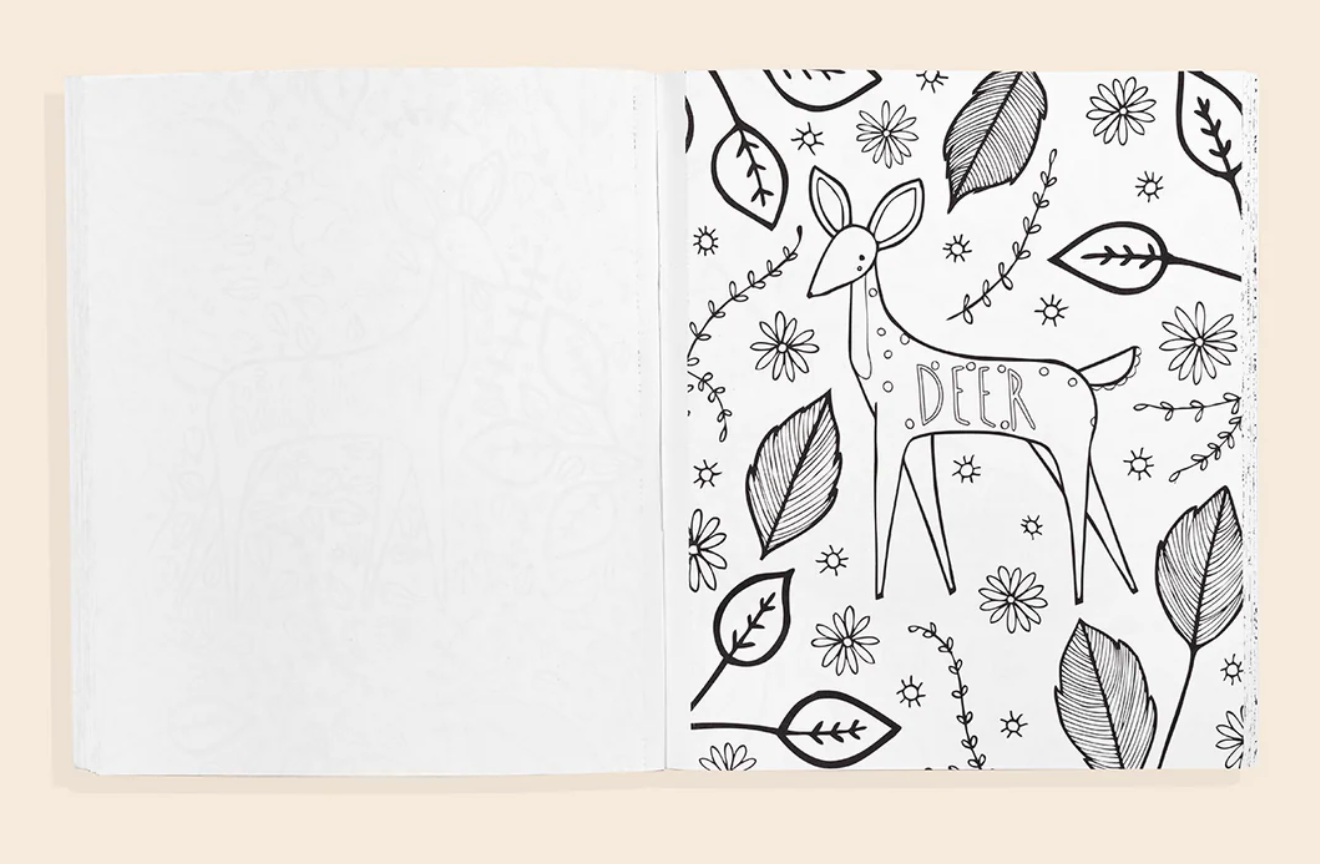 Together: A Mommy + Me Coloring Book