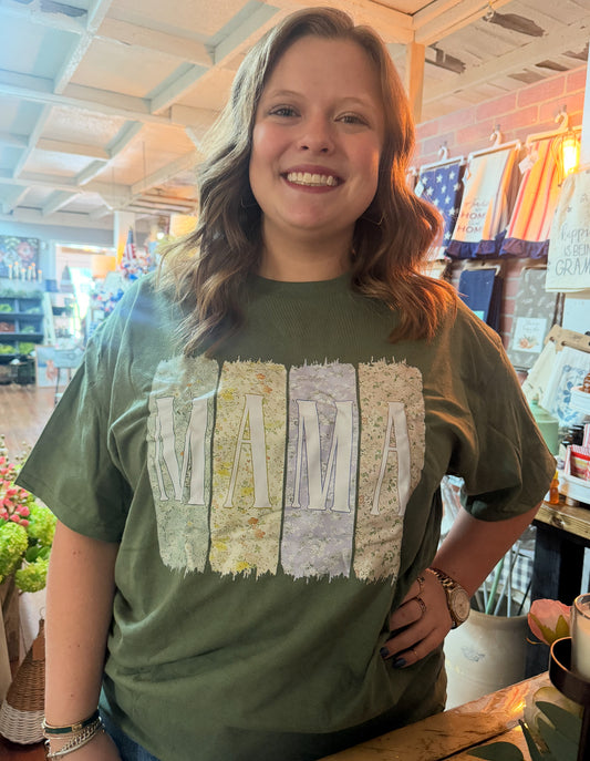 Mama Wildflower Tee Shirt