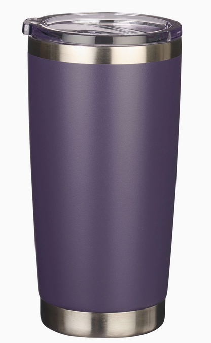 Be Still & Know Purple Tumbler