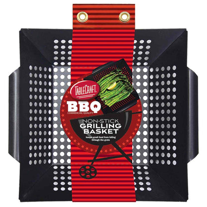 Square Grilling Basket with Handles - Non-Stick