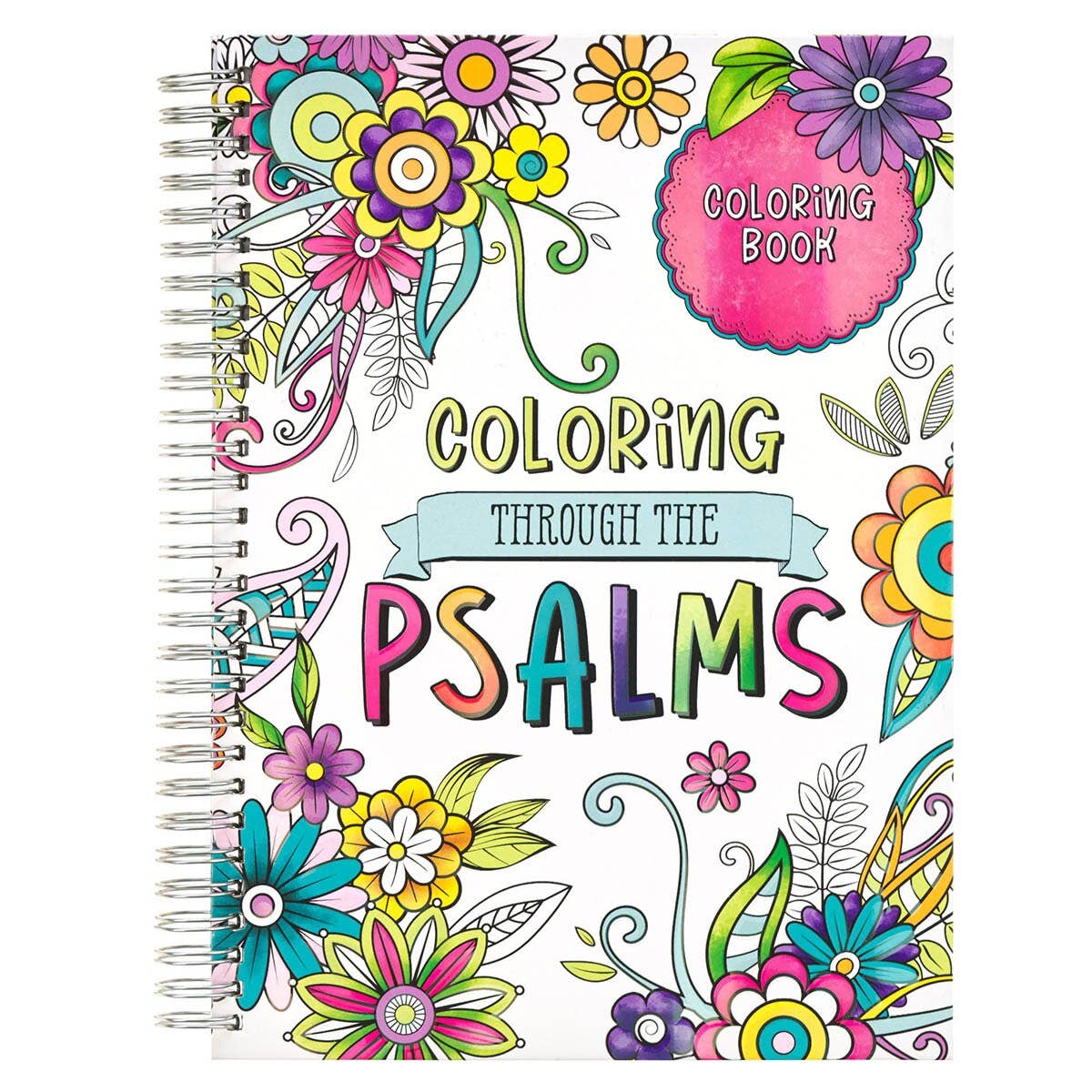 Coloring Book Coloring the Psalms - Spiral Bound