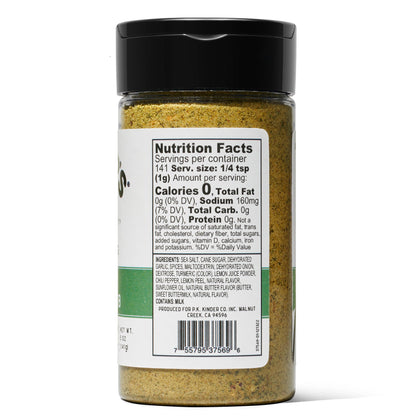 Buttery Garlic and Herb Seasoning - Kinder's