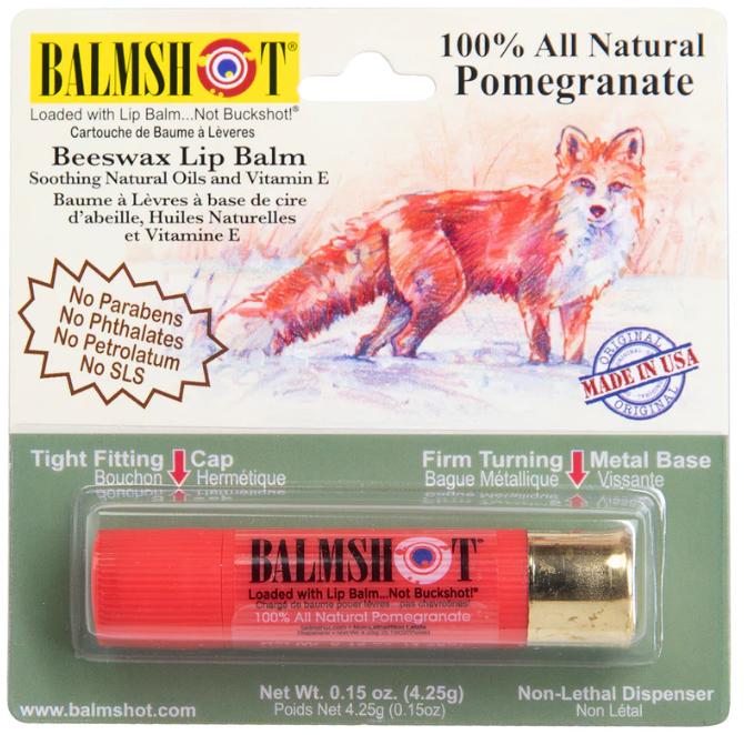 Balmshot Pomegranate Moisturizing Lip Balm