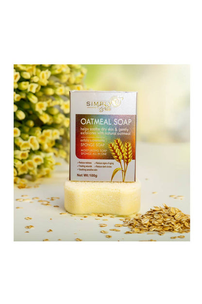 Simply Bella Oatmeal Sponge Soap