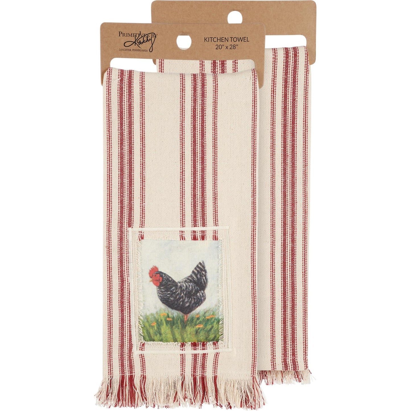 Plymouth Rock Chicken Kitchen Towel