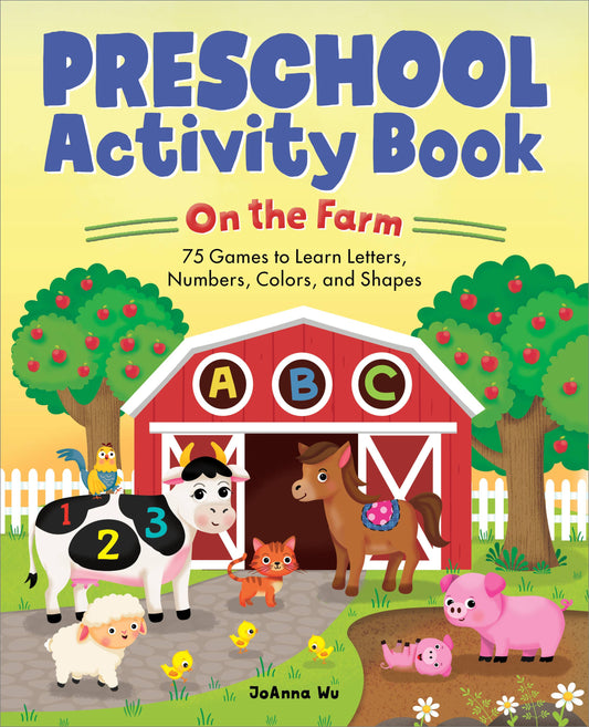 Preschool Activity Book On The Farm Children's Book