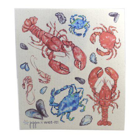 Swedish Dishcloth - Shellfish