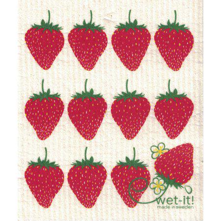 Swedish Dishcloths - Strawberries