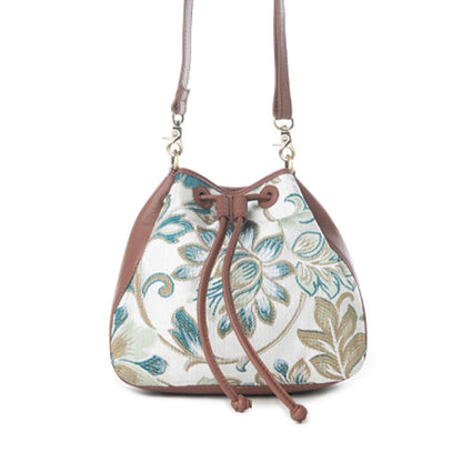 Old Soul Bucket Bag in Alpine White - Myra
