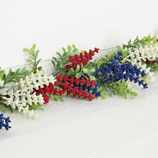 Americana in Bloom Garland