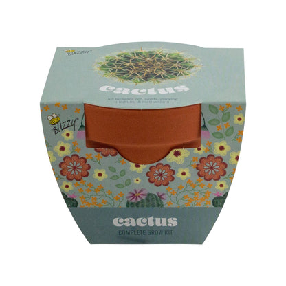 Cactus Grow Starter Kit with 3.3" Terracotta Pot