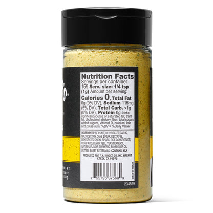 Lemon Butter Garlic Seasoning - Kinder's