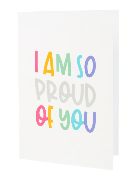 Primitives by Kathy Proud Of You Greeting Card