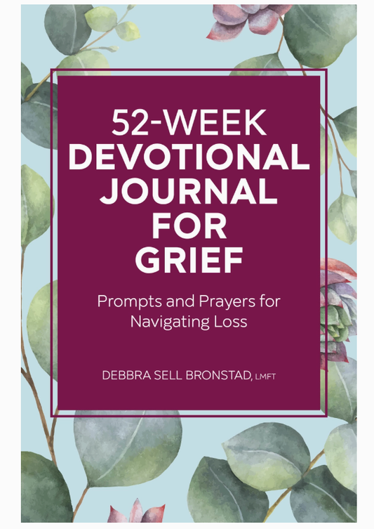 52-Week Devotional Journal for Grief - by Debbra Sell Bronstad (Paperback)