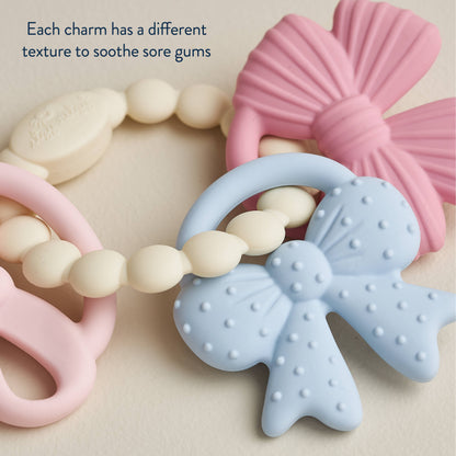 Itzy Trio™ Silicone Teether Bows - Itzy Ritzy