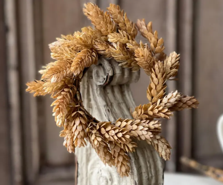 Beige Hops Candle Ring