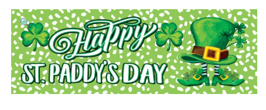 Happy St Paddy's Day Signature Sign - Custom Decor