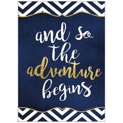The Adventure Begins -  Graduation Greeting Card