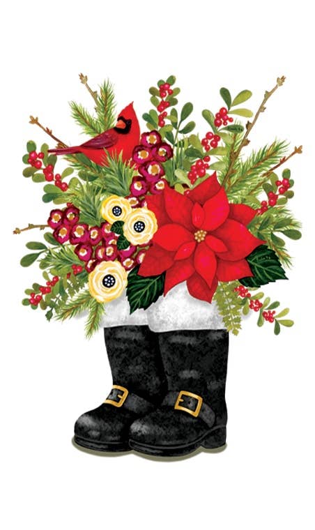 Santa Boots Signature Sign Icon - Custom Decor