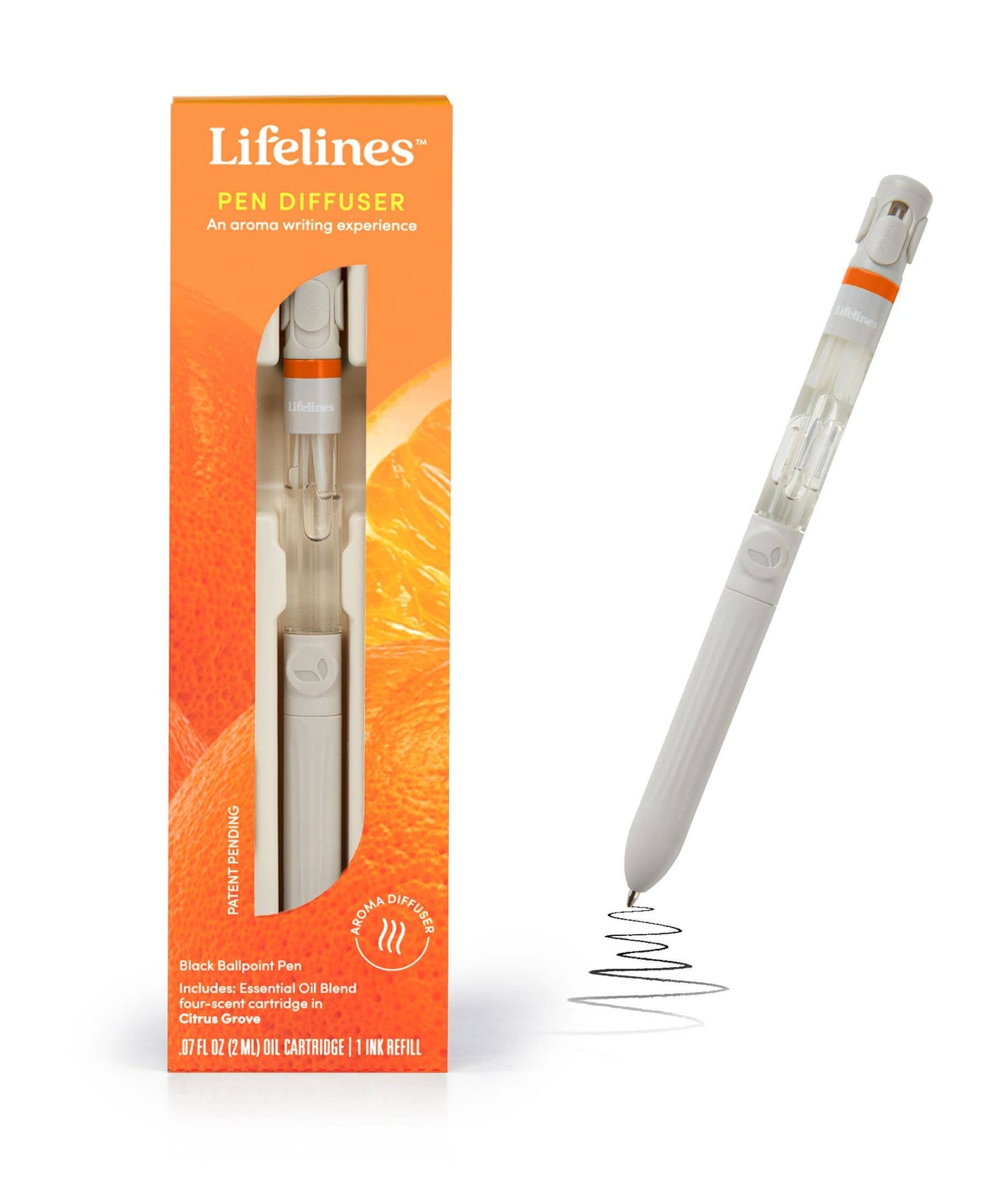 Lifelines Pen Diffuser- Citrus Grove Essential Oil Blends