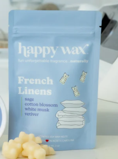 Happy Wax Melts 2 oz Bag - French Linens