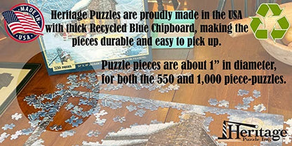 She Sells Sea Shells 550 Piece Puzzle - Heritage Puzzle