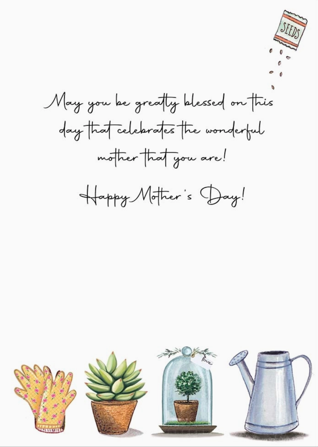Garden Things Greeting Card