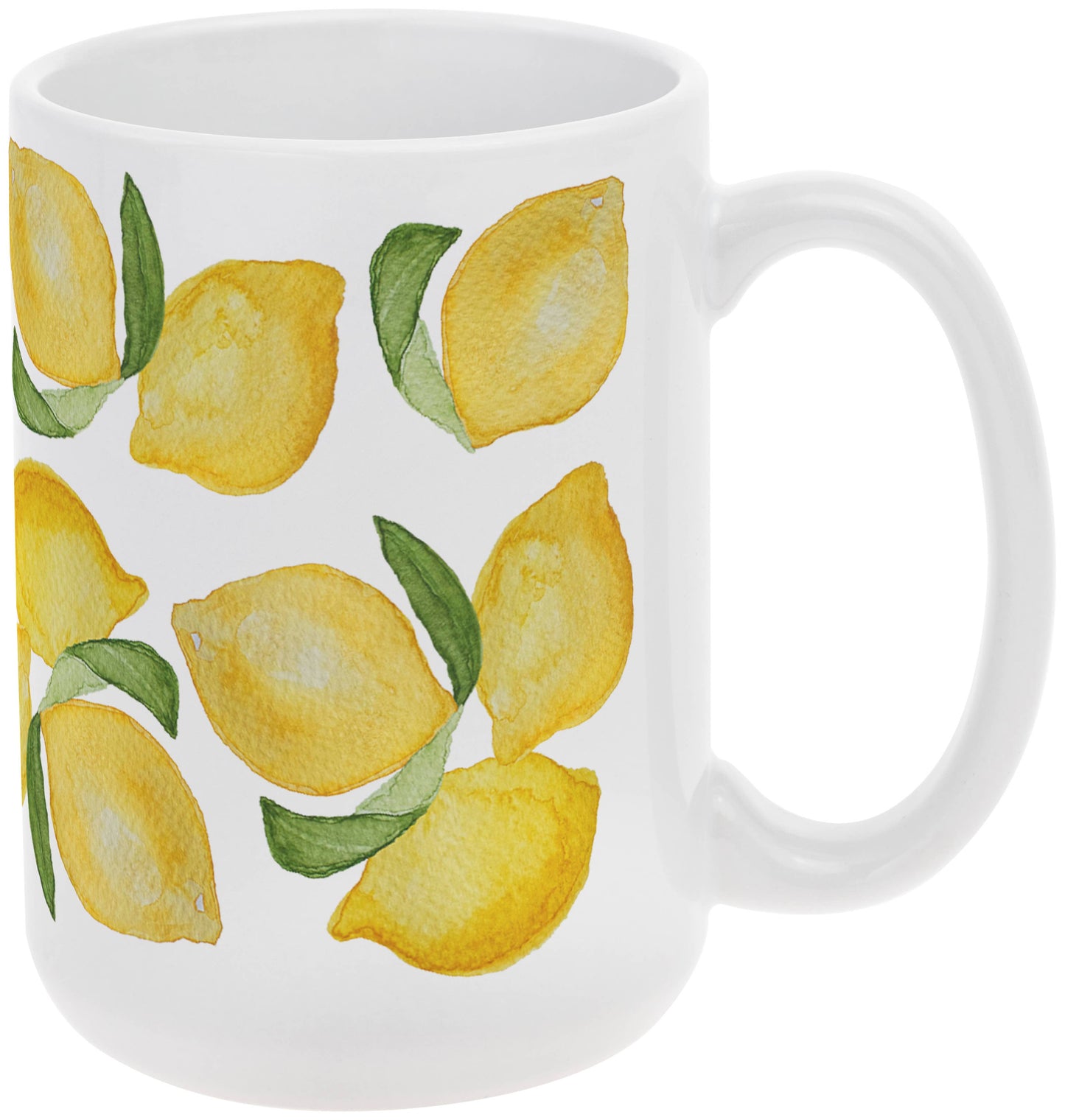 Amalfi Lemon 15 Oz Ceramic Mug
