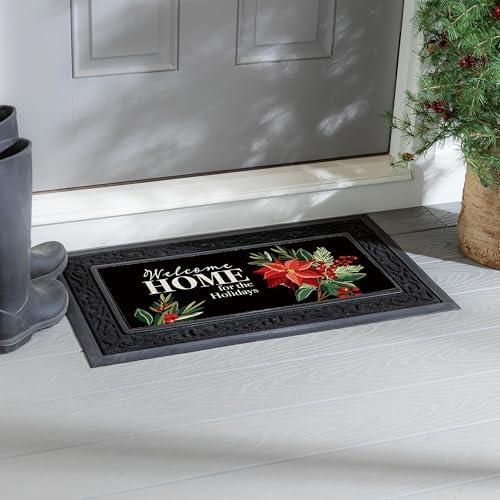 Welcome Home for the Holidays Sassafras Doormat Insert