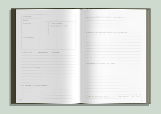 My Travel Journal - Heirloom Story Books and Guided Journals