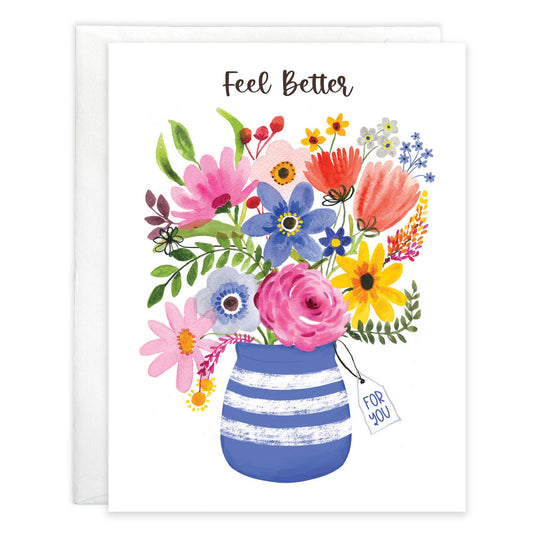 Feel Better Greeting Card - Get Well with Scripture