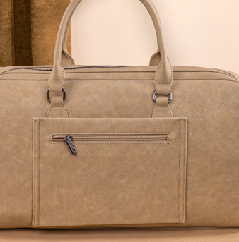 Wrangler Whipstitch Collection Duffle Bag -Tan