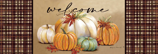 Pumpkin Trio Signature Sign - Custom Decor