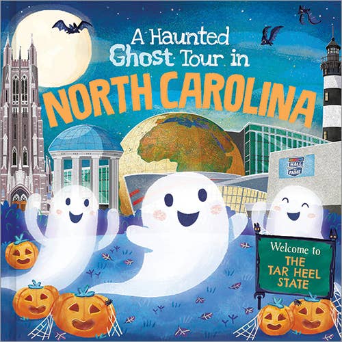 Haunted Ghost Tour in North Carolina Children's Book