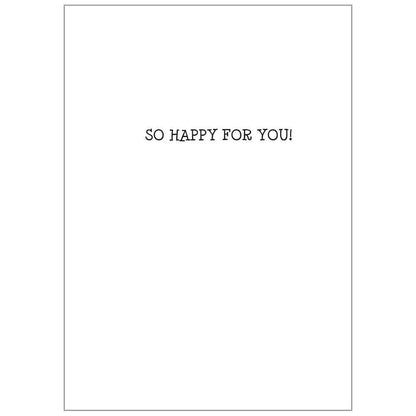 Blue Boy Giraffe - Baby Congratulations Greeting Card