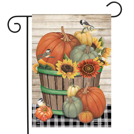 Bountiful Bushel Fall Garden Flag